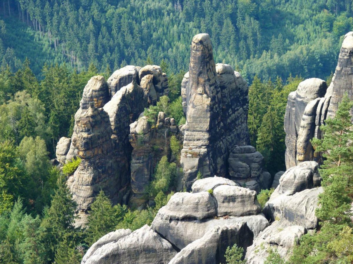 Ein Platz Fuer Ruhe Und Naturgenuss Sebnitz Luaran gambar